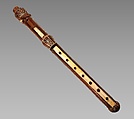 Nāy-i narm, wood, metal, Iranian (Persian)